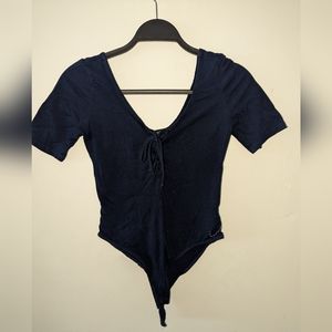 Navy blue bodysuit